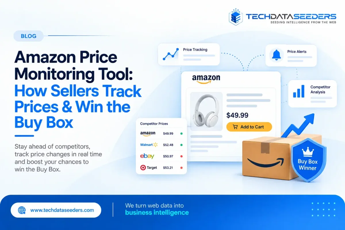 Amazon Price Monitoring Tool: How Sellers Track Prices & Win the Buy Box
