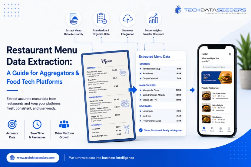 Restaurant Menu Data Extraction: A Guide for Aggregators & Food Tech Platforms